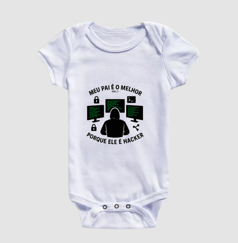 "Meu pai é o melhor porque ele é Hacker II" T.I