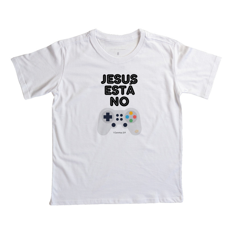 Camiseta Jesus esta no controle
