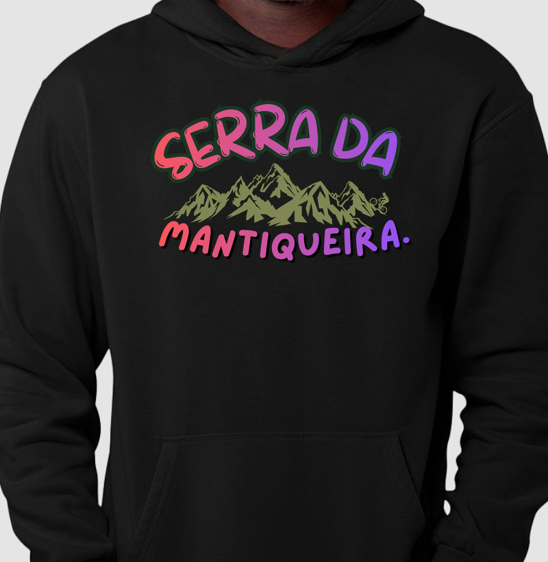 Casaco Hoodie Moletom Serra da Mantiqueira.
