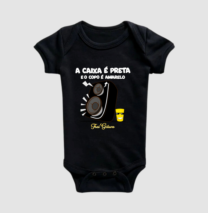 A Caixa é Preta e o Copo é Amarelo - Frases Frei Gilson