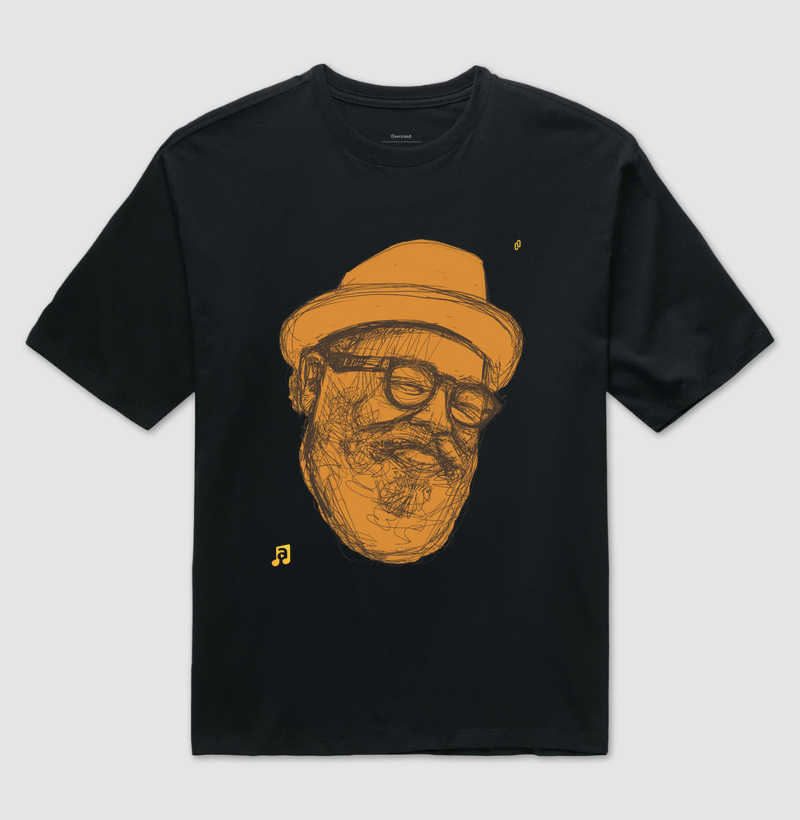 652 - CAMISETA OVERSIZED JORGE ARAGÃO ARTE