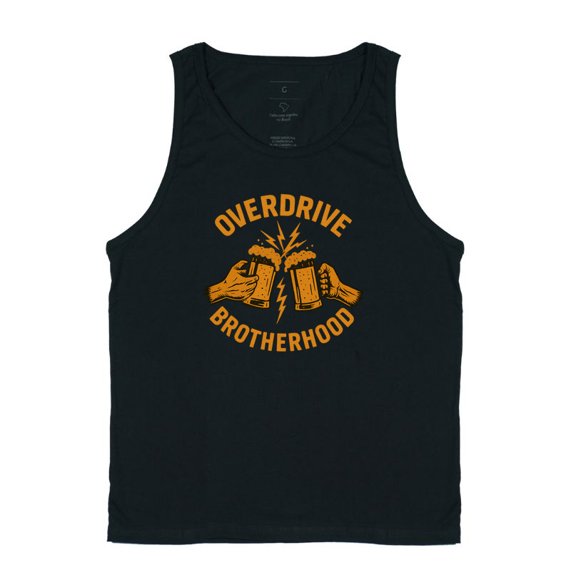 Camiseta Overdrive Brotherhood – Irmandade Cervejeira e Cultura Homebrew