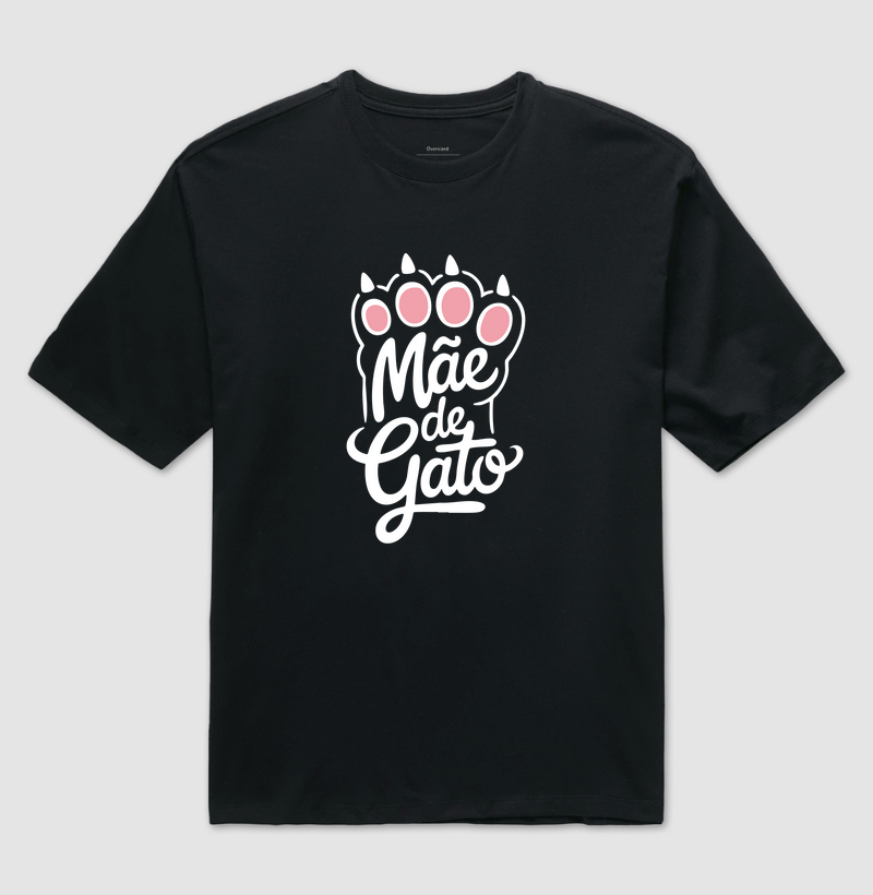 Camiseta Mãe de Gato 