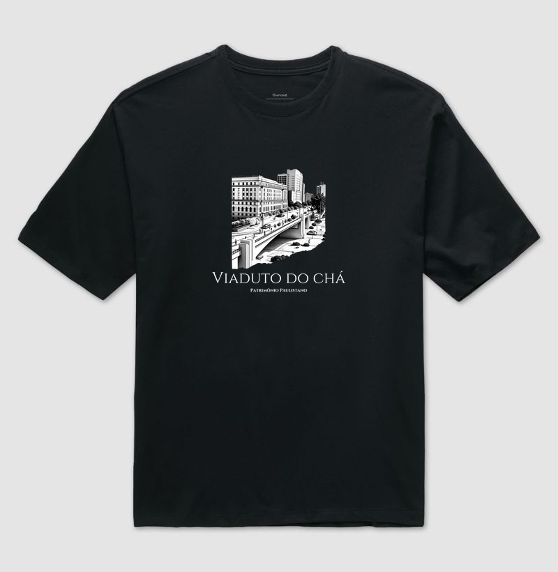 Viaduto do Chá - Patrimônio Paulistano - Camiseta Oversized