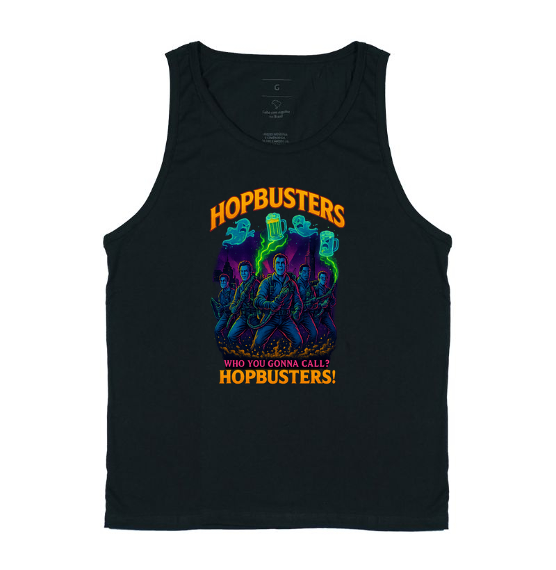 Camiseta Hopbusters – Caçadores de Fantasmas da Cerveja