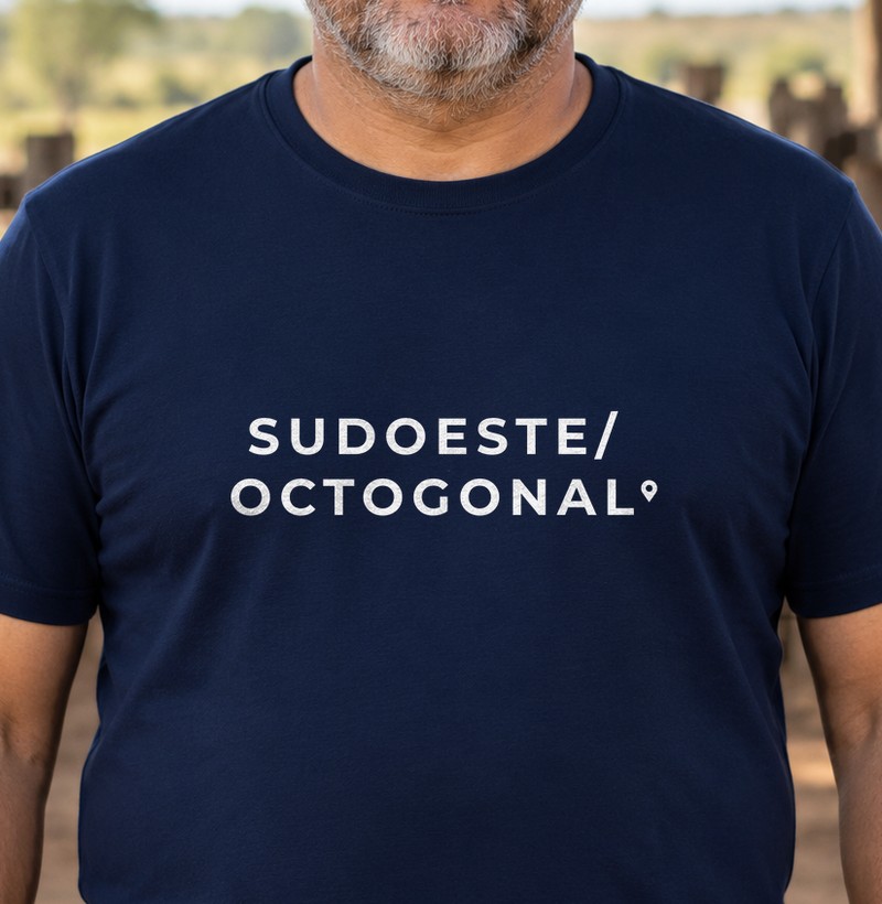 Sudoeste/Octogonal | Pin DF - Camiseta