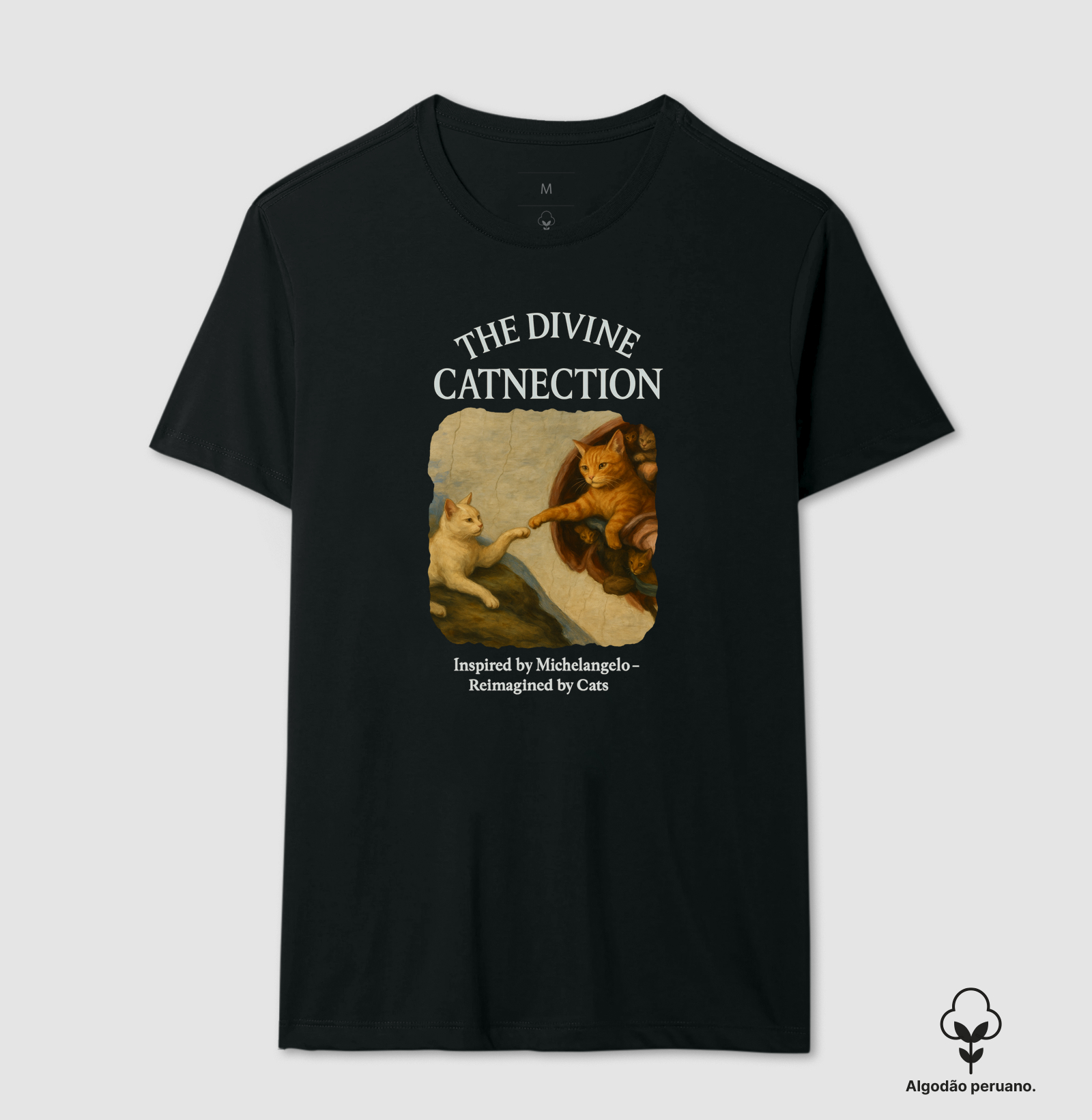 Camiseta Divine Catnection