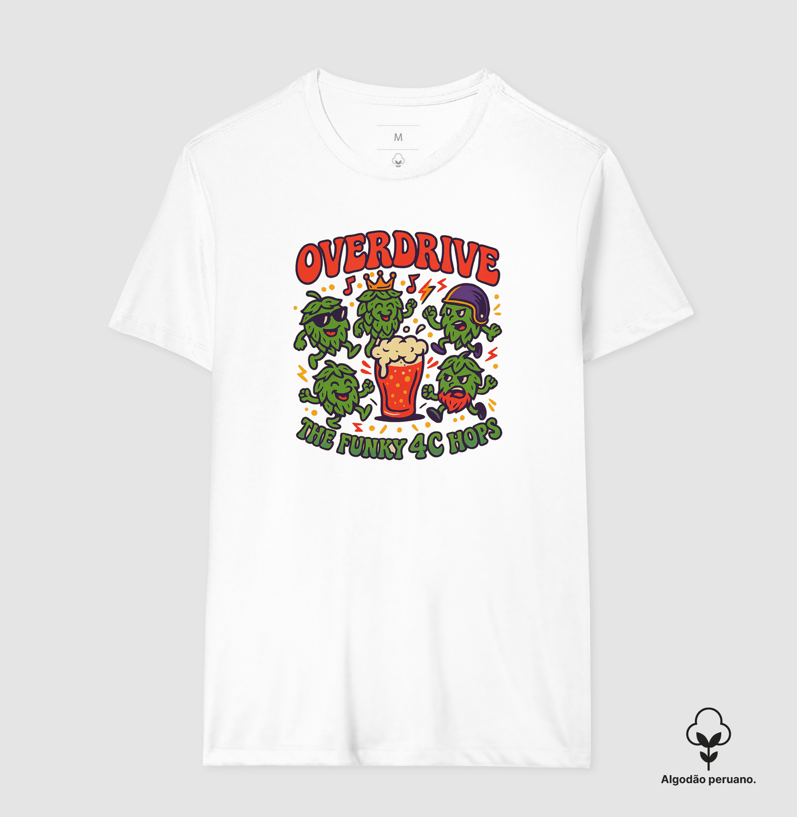 Camiseta Overdrive – The Funky 4C Hops