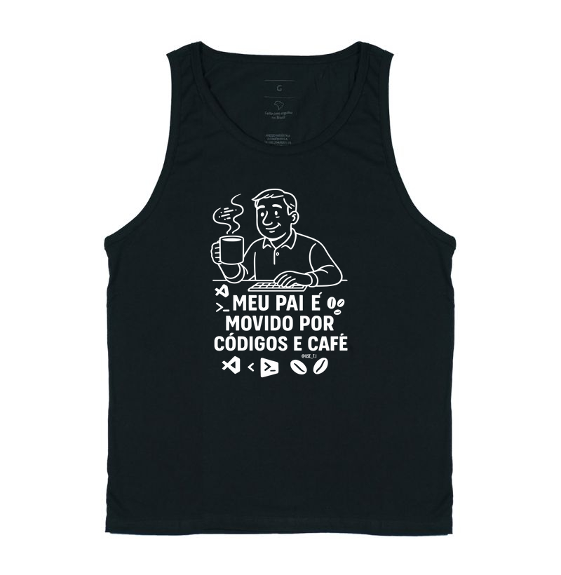 "Meu pai é movido por códigos e café" T.I