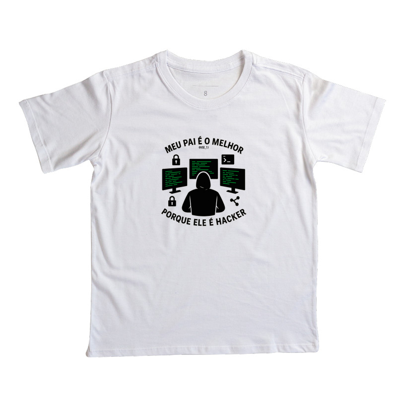 "Meu pai é o melhor porque ele é Hacker II" T.I