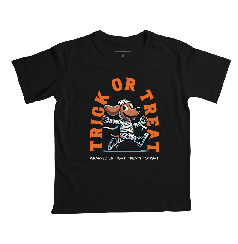 Camiseta Infantil Halloween Dachshund