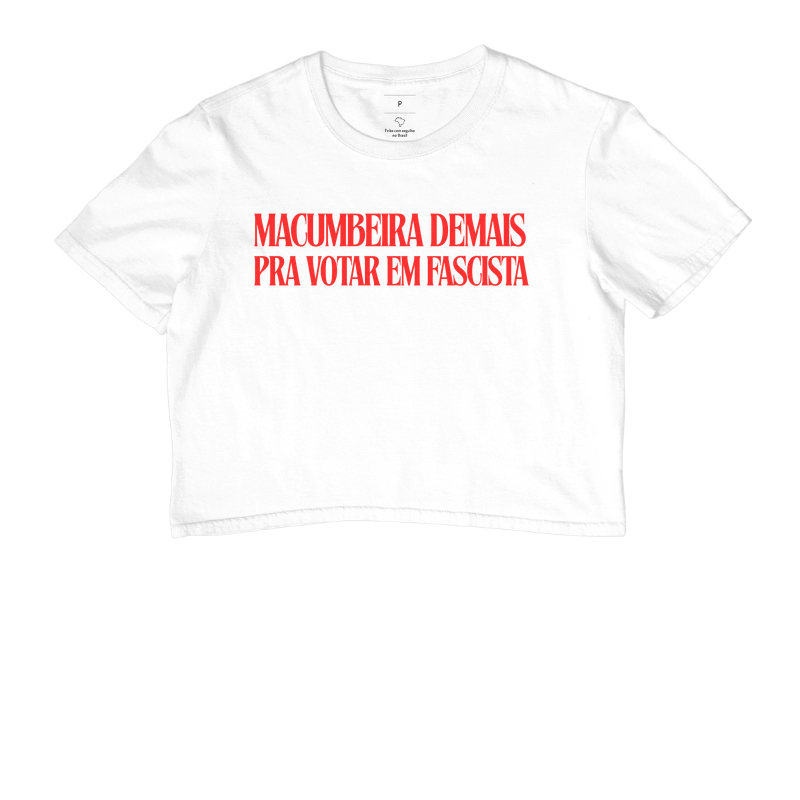Macumbeira demais pra votar em fascista - Cropped