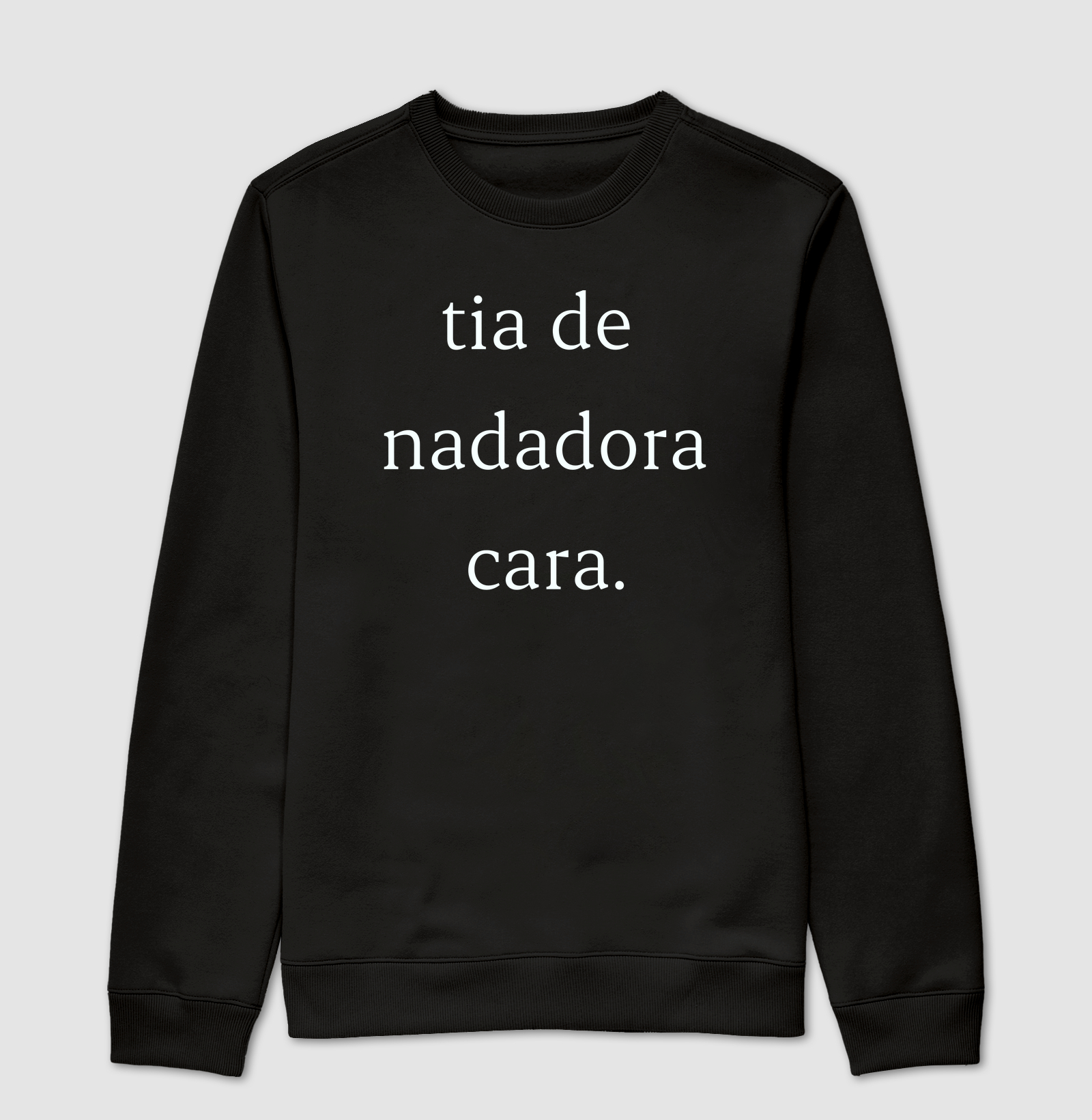 Tia de nadadora cara