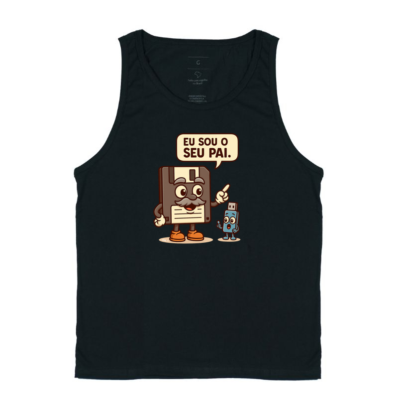 "Eu sou o seu pai" Disquete para Pendrive - T.I