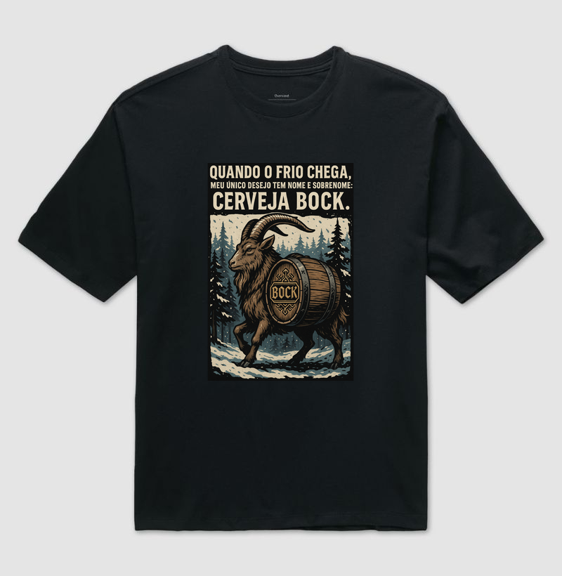 Camiseta Cerveja Bock – Bode e Barril no Inverno
