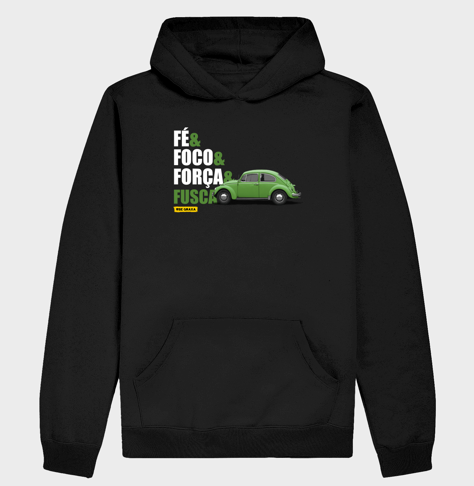 Fé Foco Força Fusca Verde