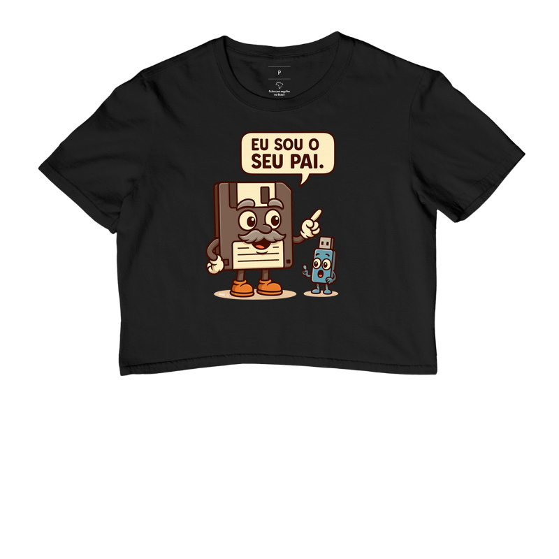 "Eu sou o seu pai" Disquete para Pendrive - T.I