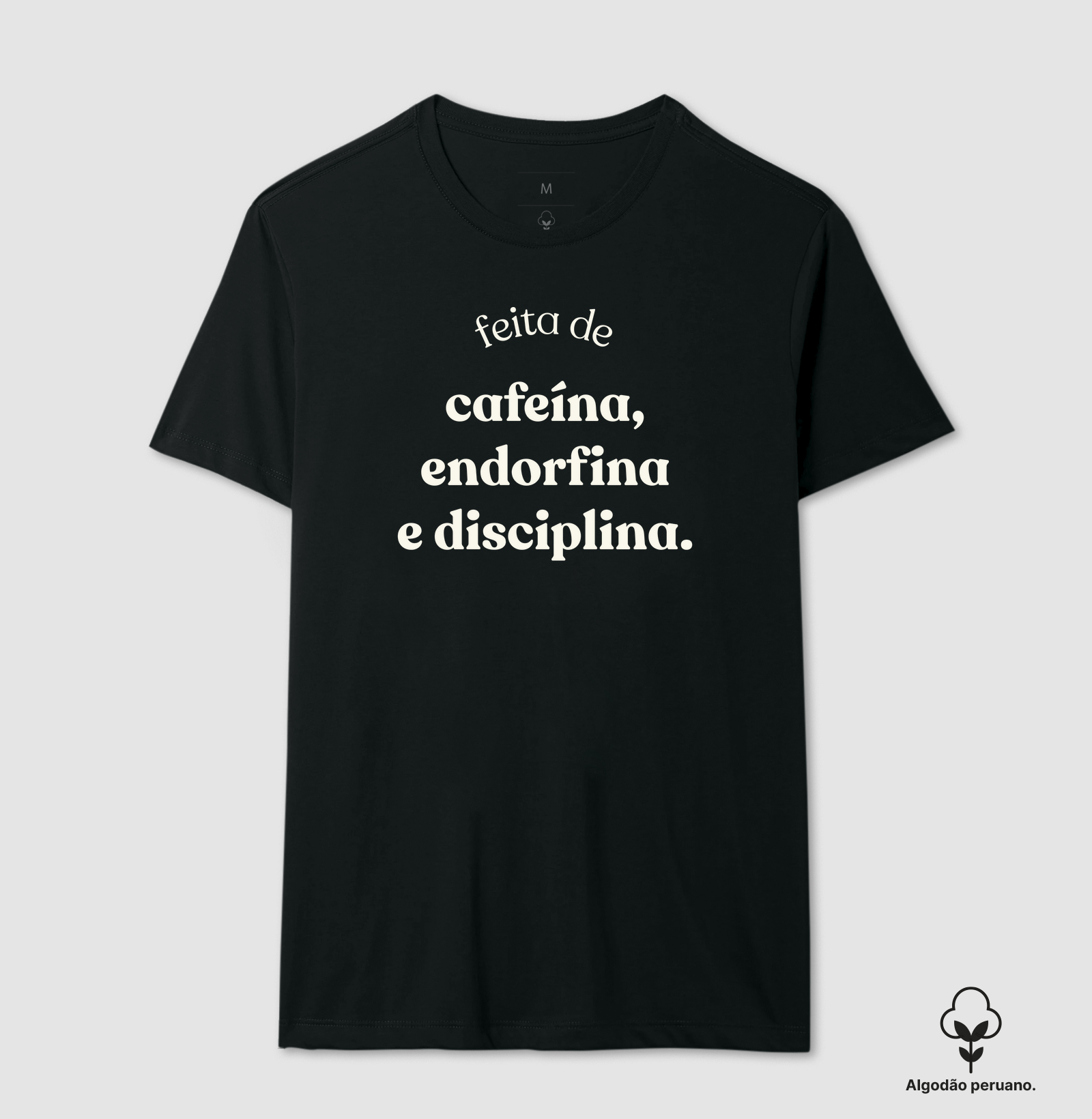 Feita de cafeína, endorfina e disciplina