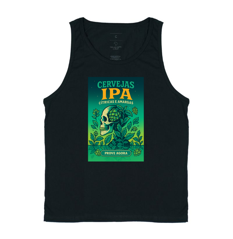 Camiseta IPA Cítricas e Amargas – Estilo Cerveja Artesanal e Lúpulo