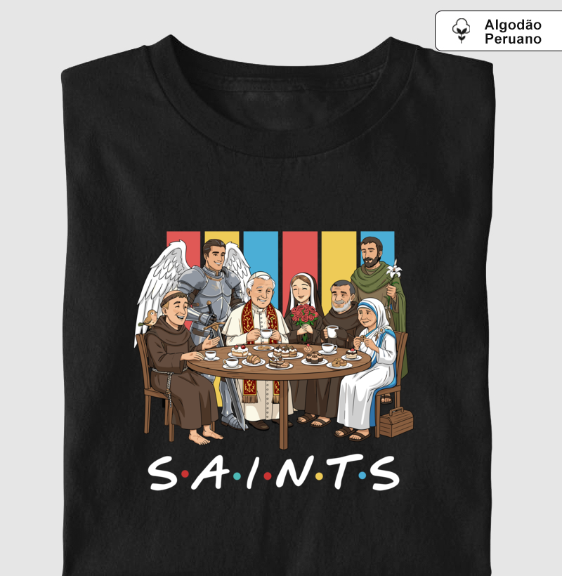 Saints - Santos à Mesa - Algodão Peruano