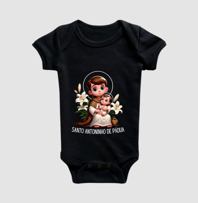 Mini camiseta Santo Antoninho de Pádua