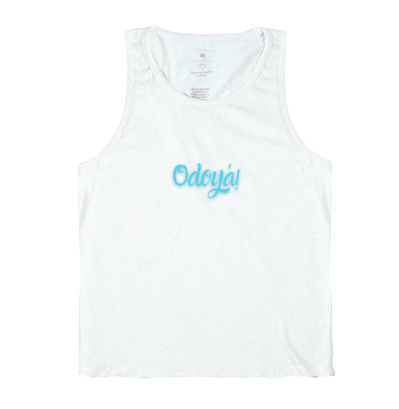 Iemanjá - Saudação - Camiseta Regata Branca