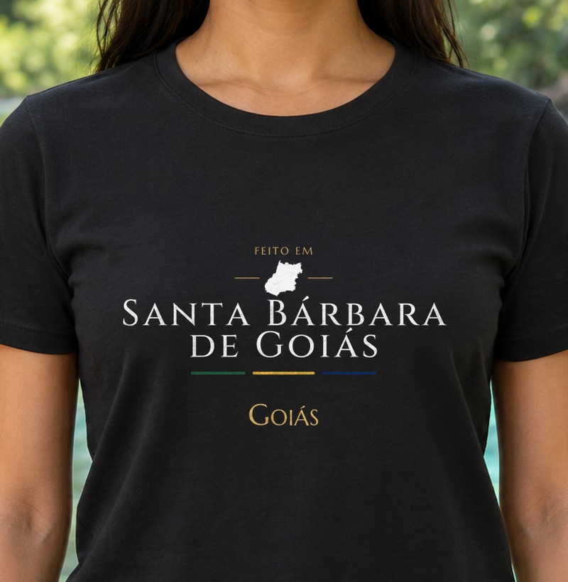 Feito em Santa Bárbara de Goiás GO