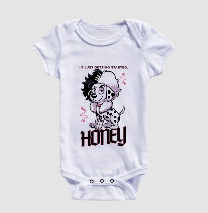 Body Infantil Dalmata Engraçada