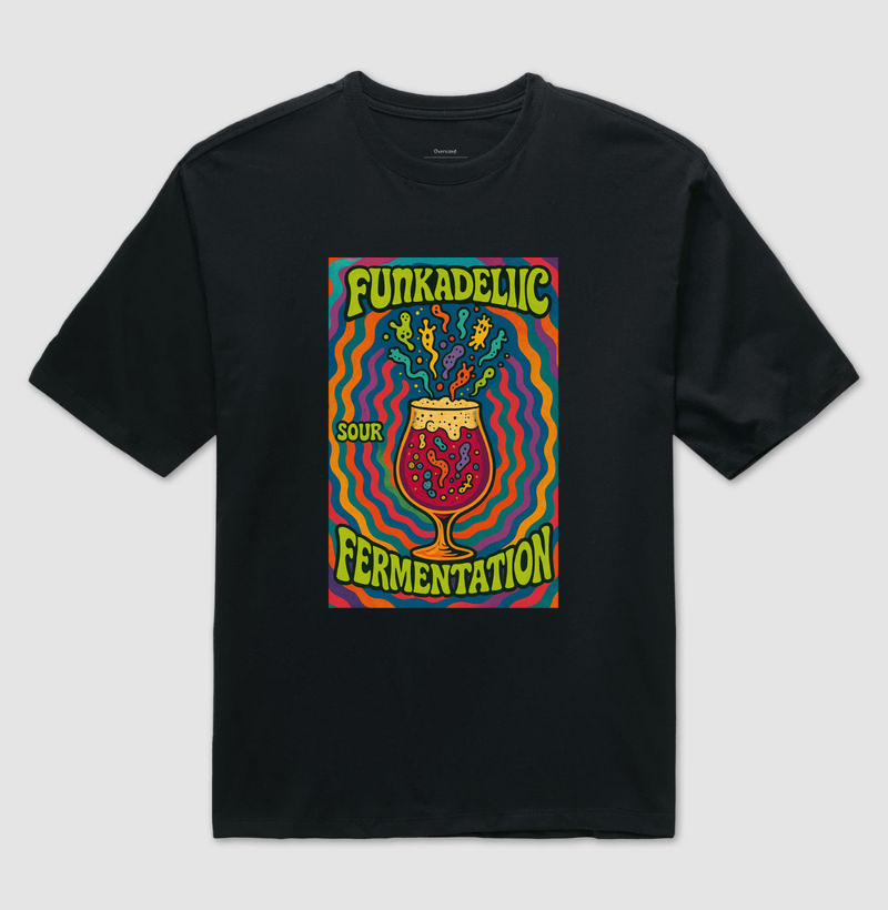 Camiseta Funkadelic Sour Fermentation – Psicodelia Cervejeira