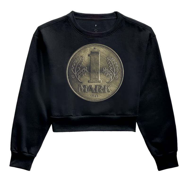 1 Mark - Cropped Moletom