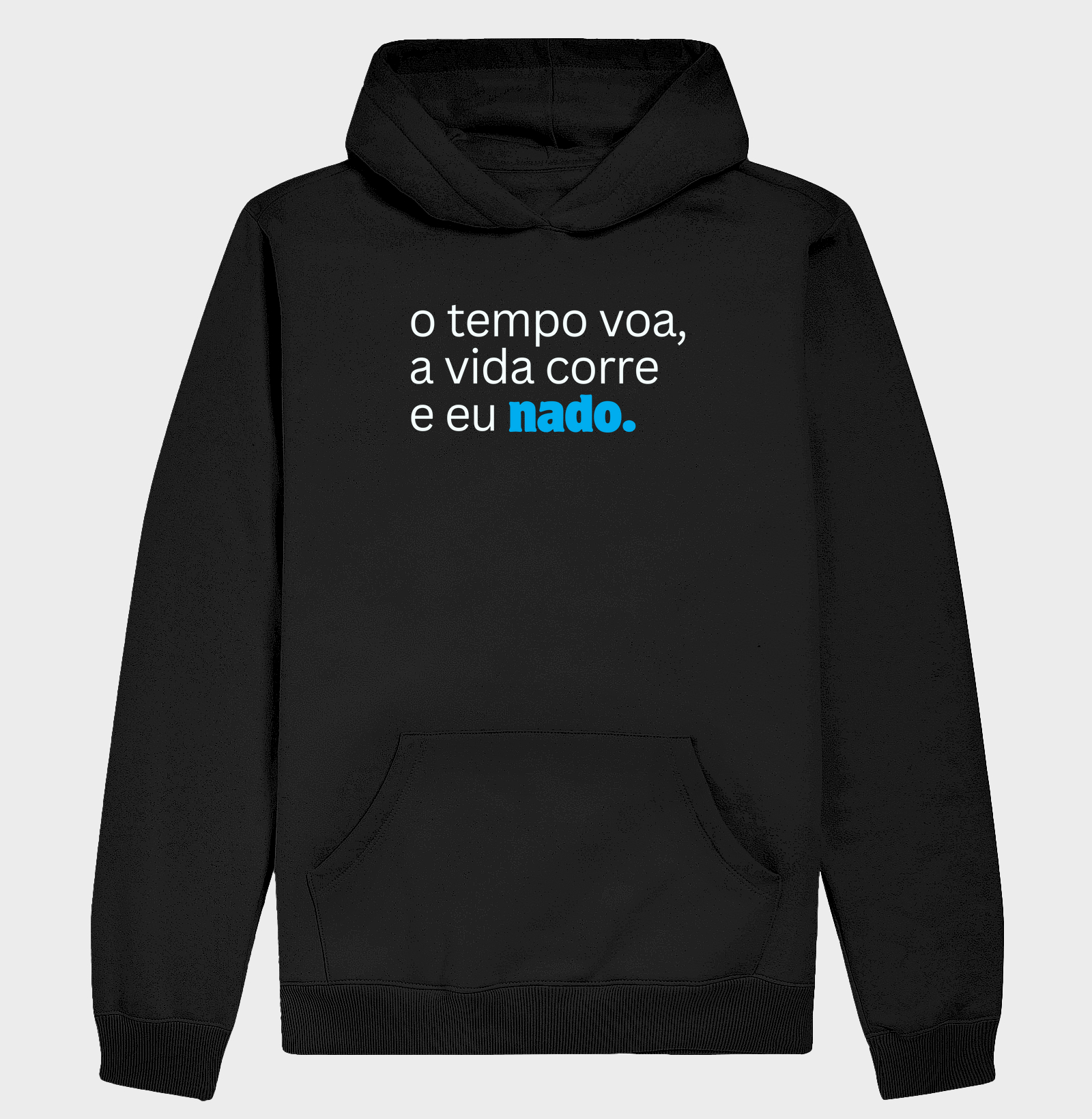 O tempo voa, a vida corre e eu nado