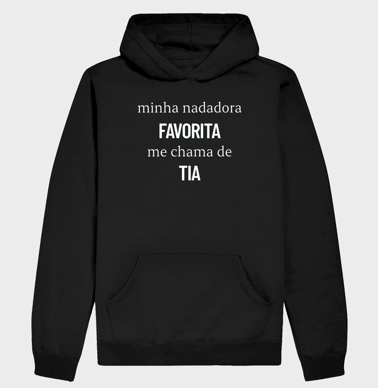 Minha nadadora favorita me chama de tia