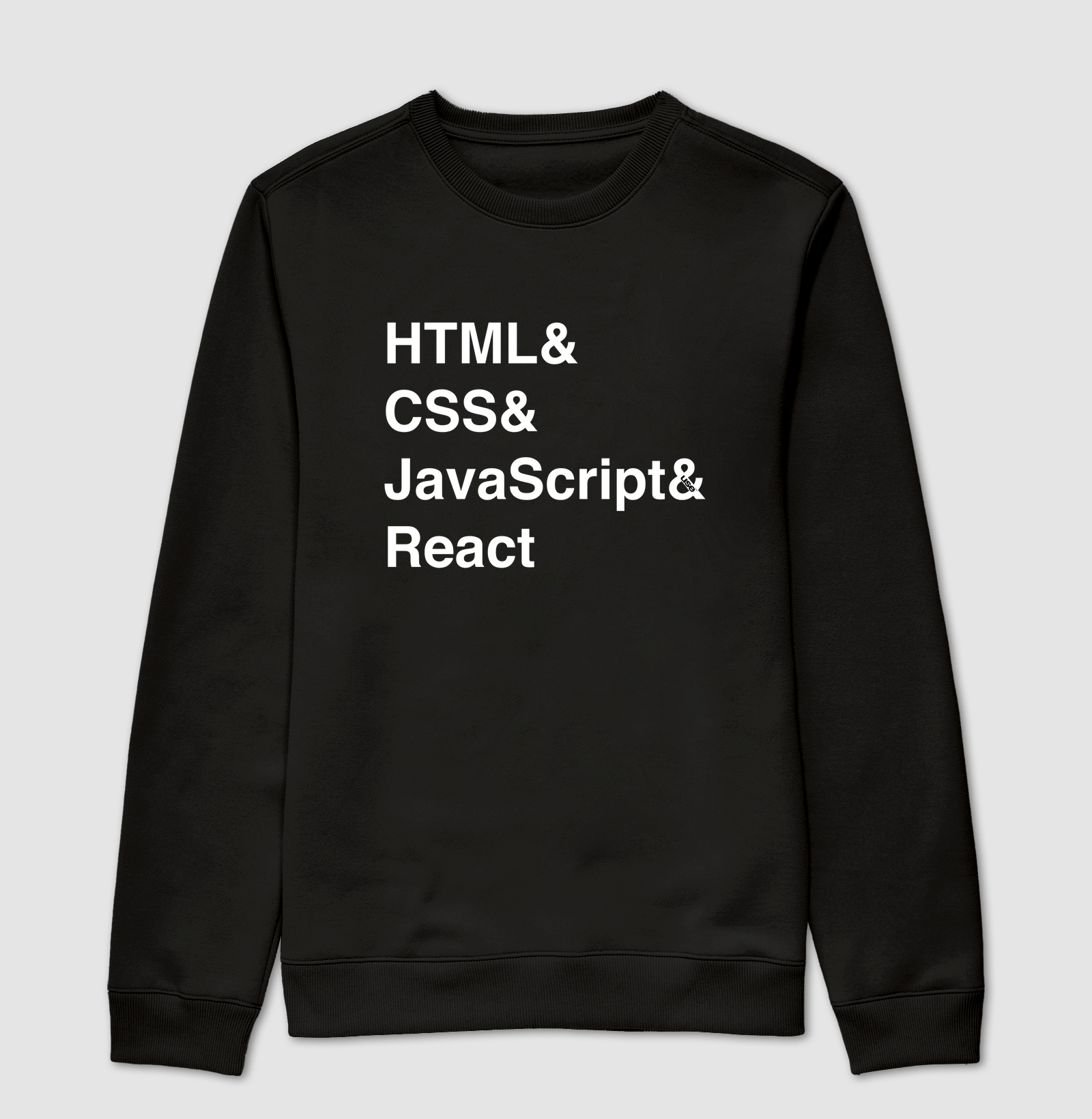 “HTML & CSS & JavaScript & React”  T.I