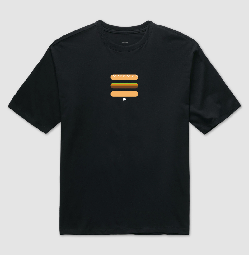 Camiseta Menu Hamburguer