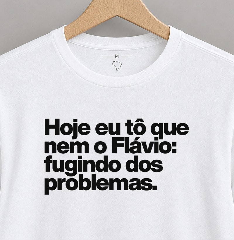 Fugindo dos Problemas - Camiseta