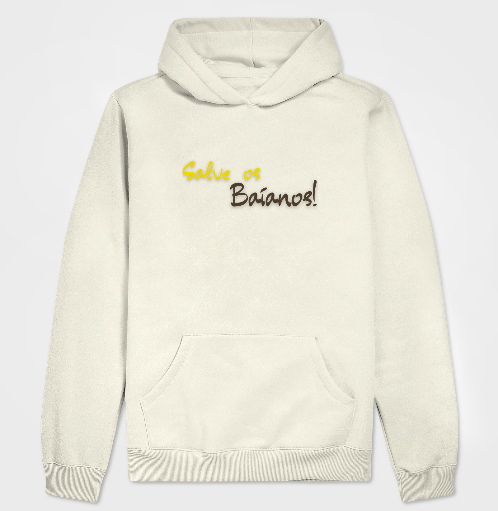 Baiano - Saudação 1 - Moletom Hoodie Claro