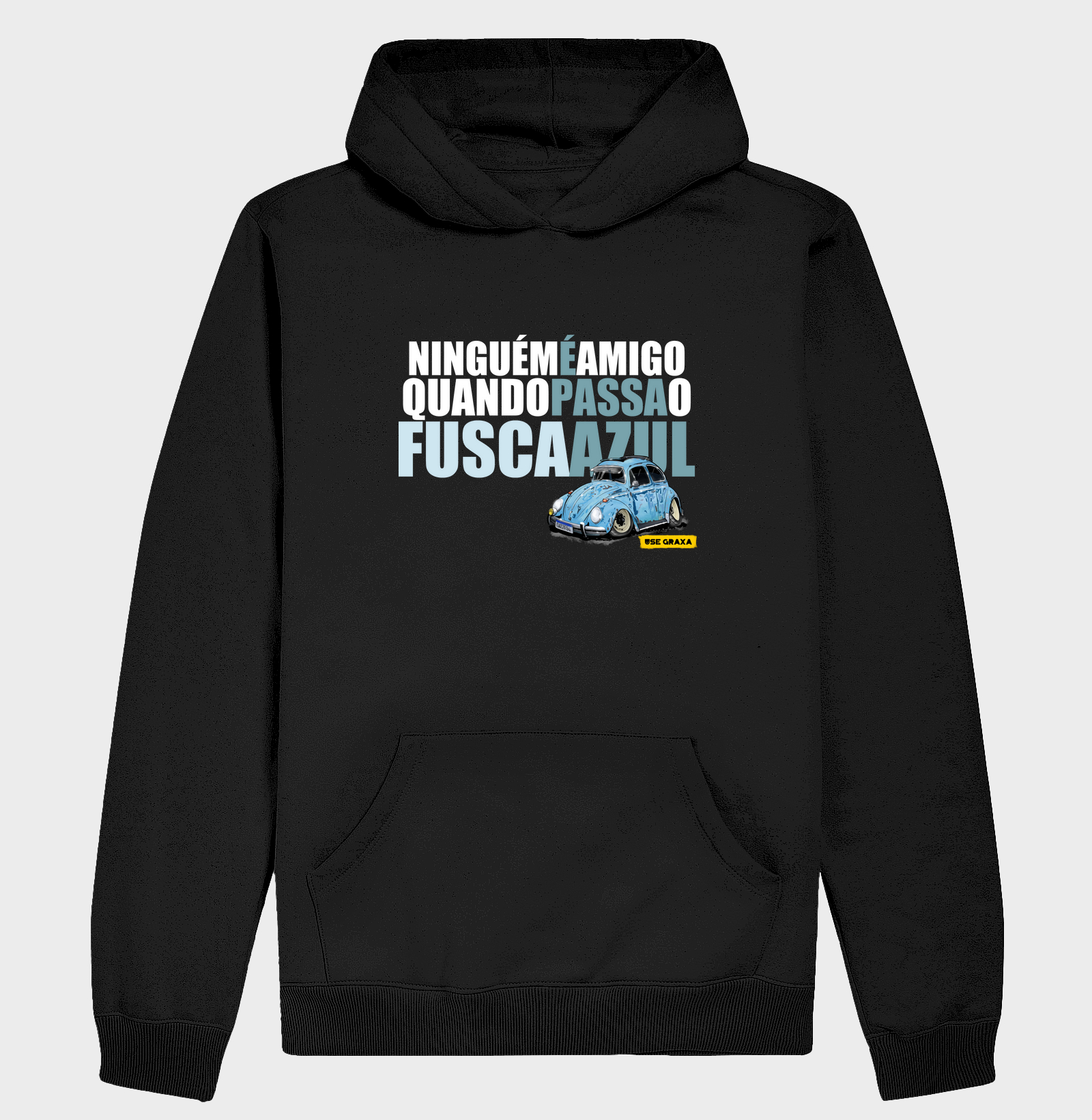 Fusca Azul Acabou a Amizade LobBlue