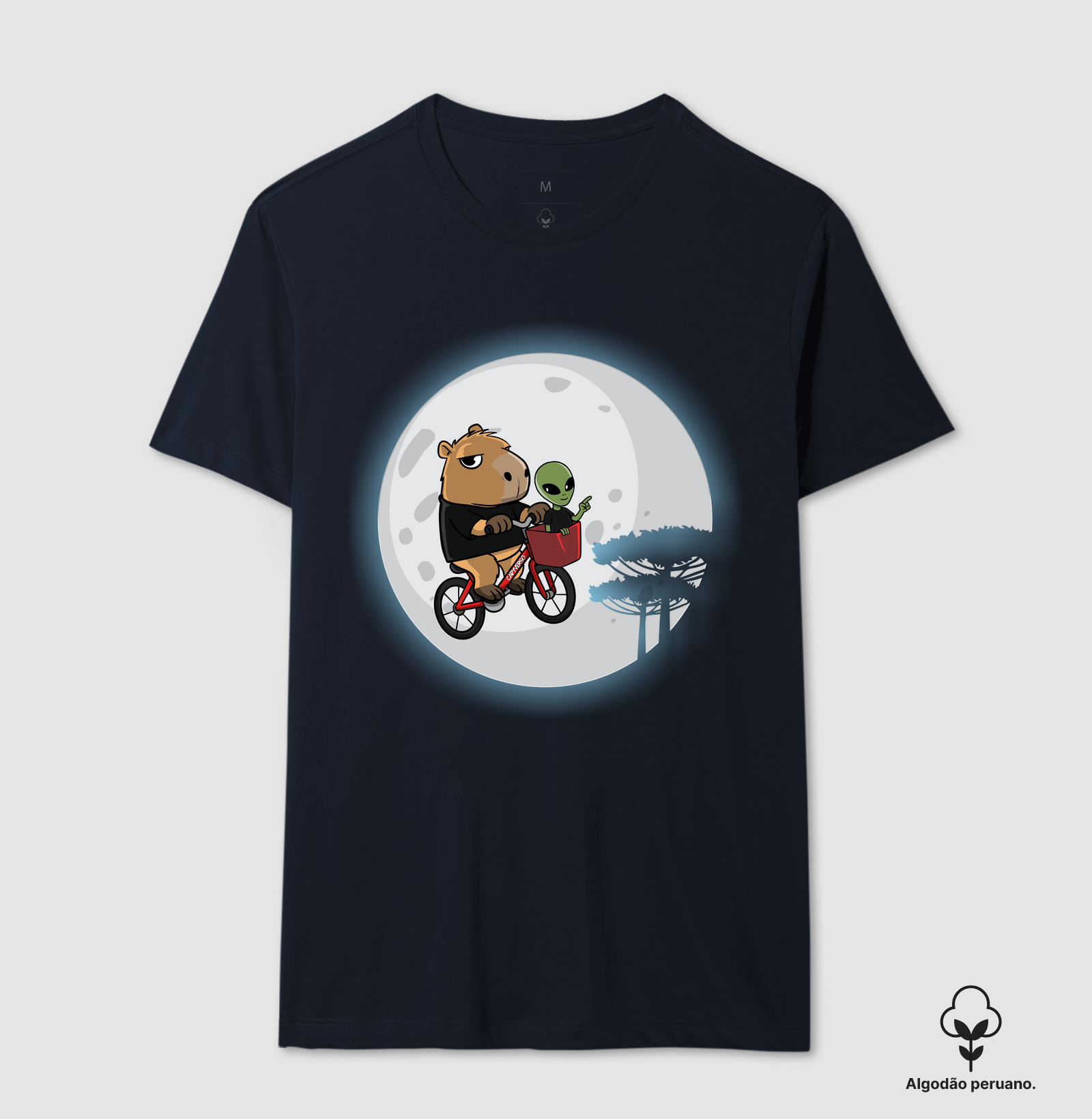 Camiseta Capivara Extraterrestre retro - Imagem 4