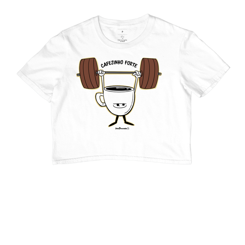 Cropped Cafezinho Forte 