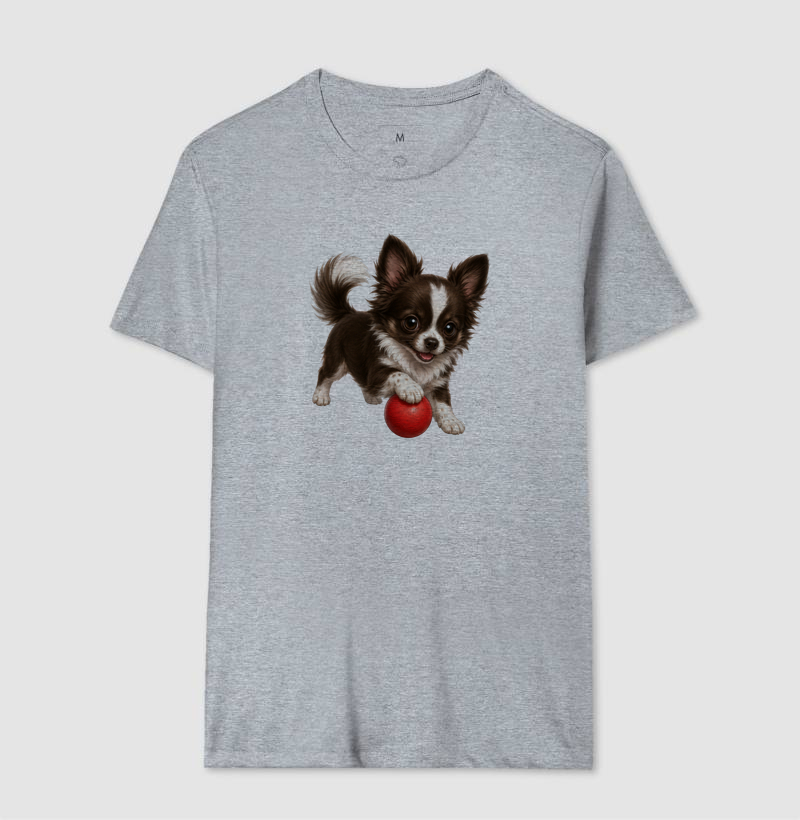 Chihuahua Pelo Longo Marrom - Desenho Animado - Imagem 8