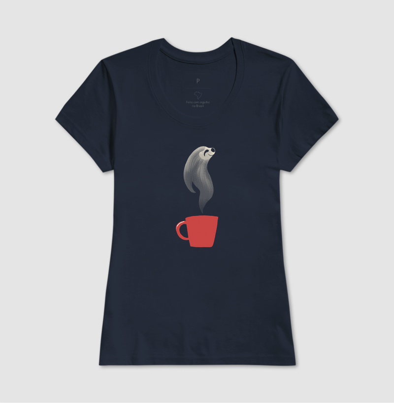 Camiseta Café Preguiça - Imagem 5