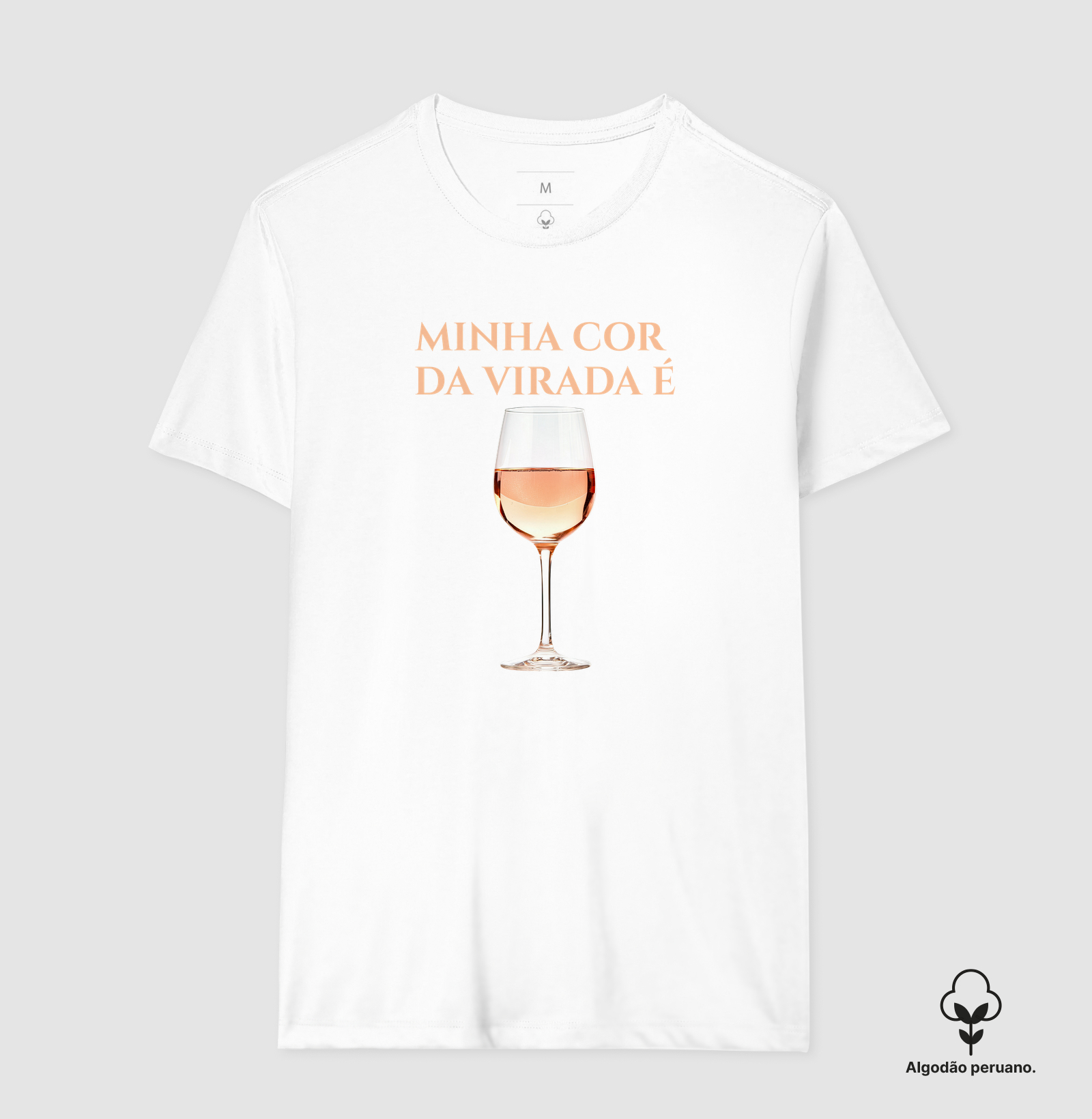 Camiseta Cor da Virada – Rosé - Imagem 4