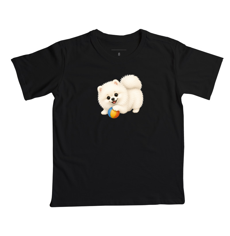 Pomerânia (Spitz Alemão) Branco - Desenho Animado - Imagem 7