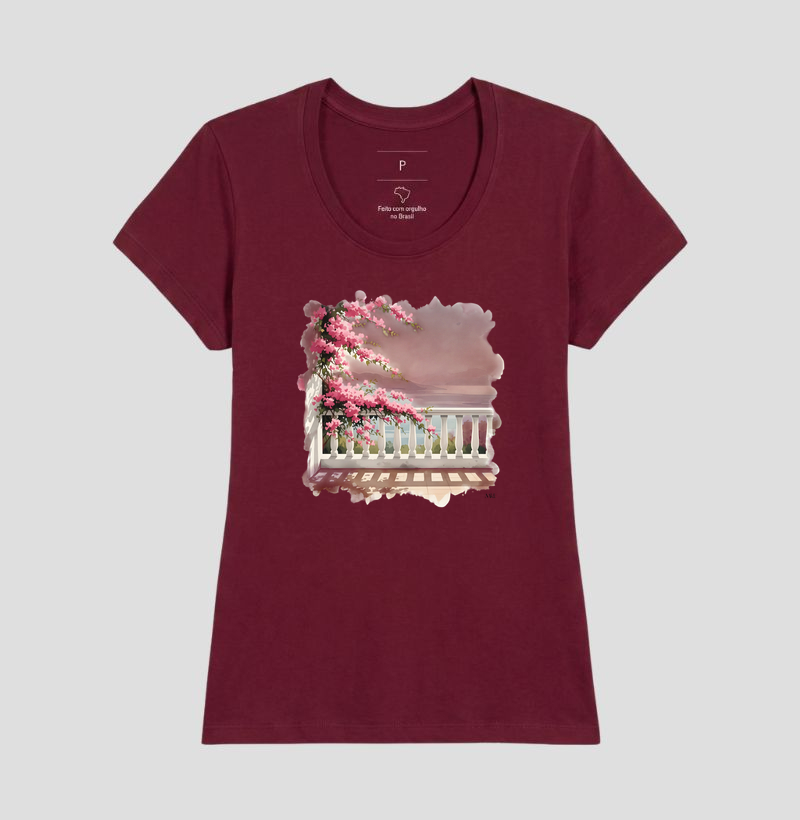 Camiseta Algodão Premium - Varanda Mediterrânea  - Imagem 13