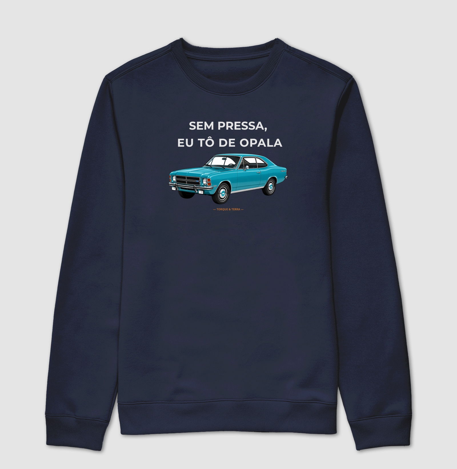 Sem pressa, eu tô de Opala - azul claro - Imagem 5