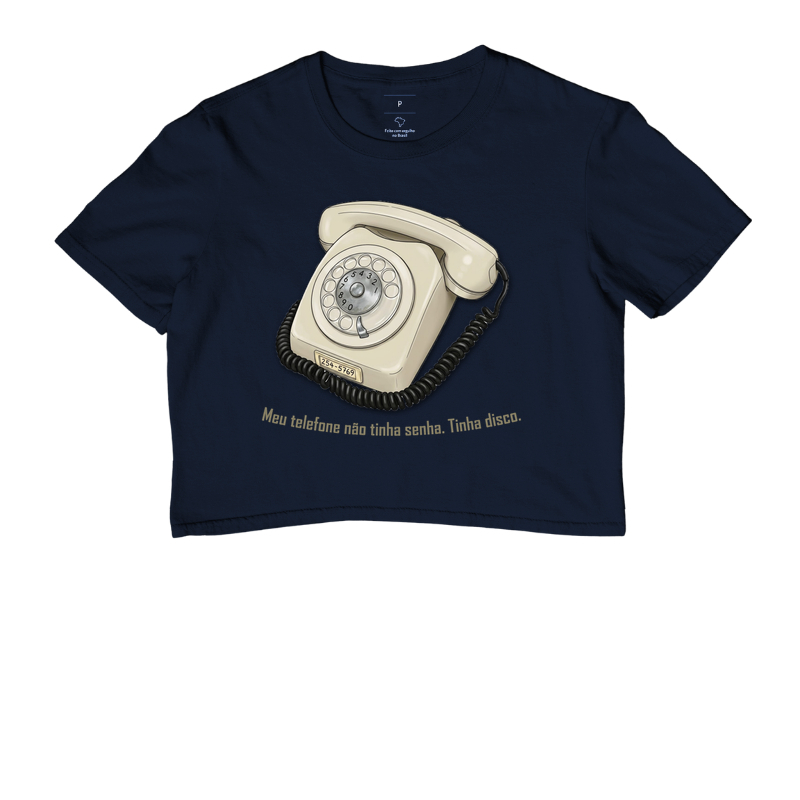 Camiseta Vintage Telefone Disco - Imagem 4