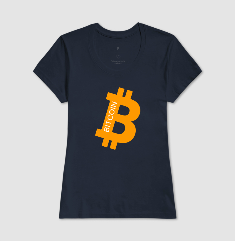 Camiseta Bitcoin Logo Grande - Imagem 9