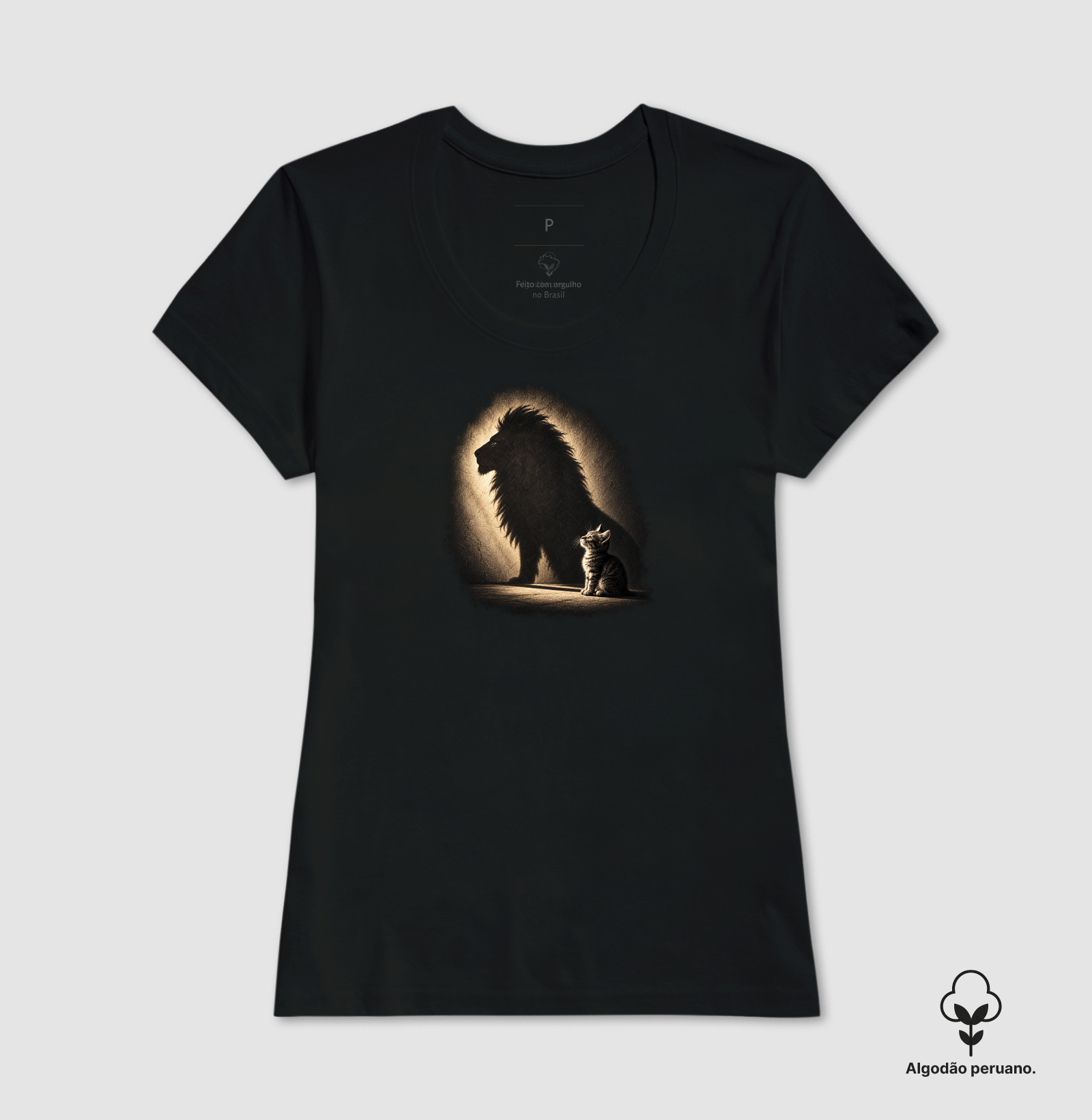 Camiseta leão por dentro - Imagem 6