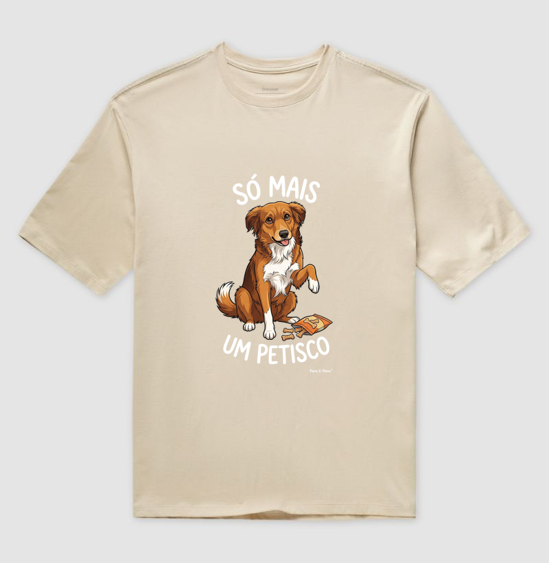 CAMISETA OVERSIZED NOSSO MASCOTE PETISCO - Imagem 3