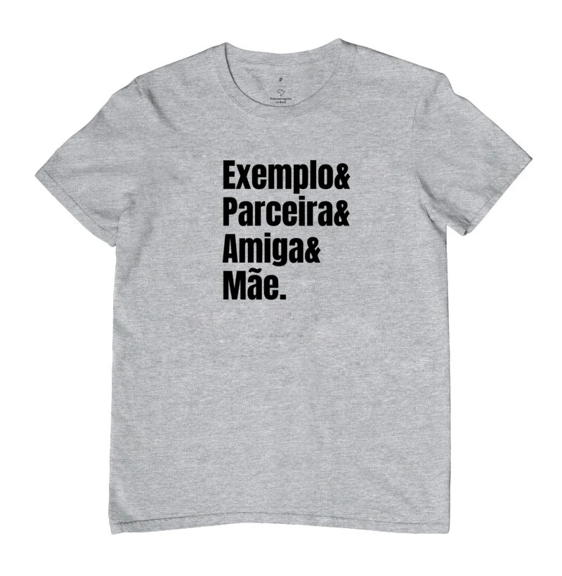 Camiseta Mãe Exemplo - Imagem 8